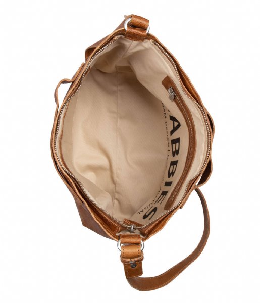 Shabbies Shoulder bag Shoulderbag Medium Grain Leather light brown